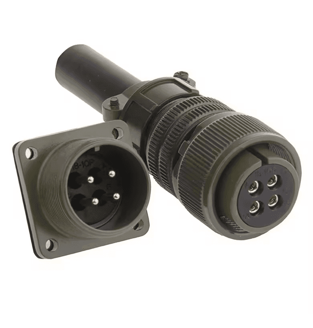 Силовий роз'єм MS3106 D 18-10, 4 контактів