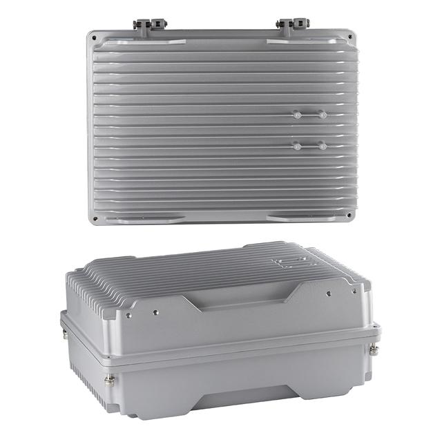 Корпус для РЕБ, алюмінієвий, IP65, внутрішній розмір 300 х 212 х 80 мм.