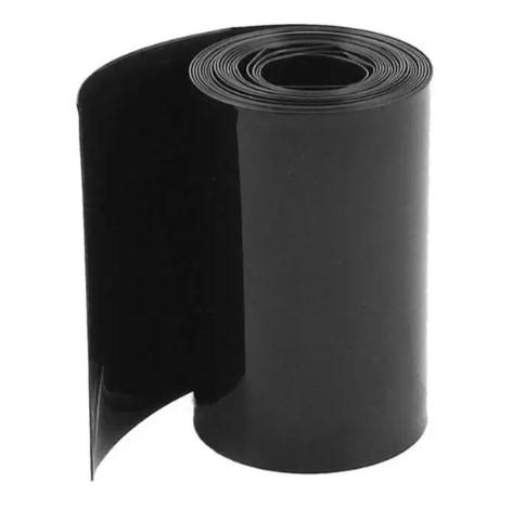 Термозбіжна плівка чорна 250 мм x 0.15 мм, 1 метр