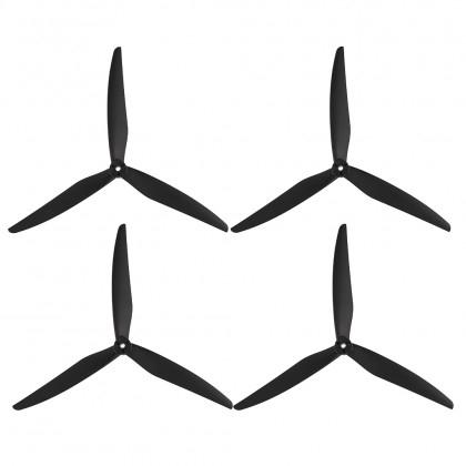 Gemfan 1050, 3 лопаті, скловолокно, (набір CW - 2шт, CCW - 2шт)