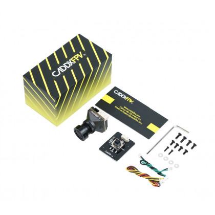 Камера для дрону FPV Caddx Ratel Pro Micro, 1500TVL, 1/1.8", Super WDR, FOV 125°, 19x19 мм, для польотів у сутінках