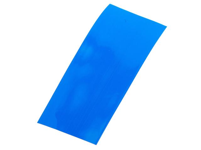 Термозбіжна плівка синя 30 мм x 0.15 мм, 1 метр