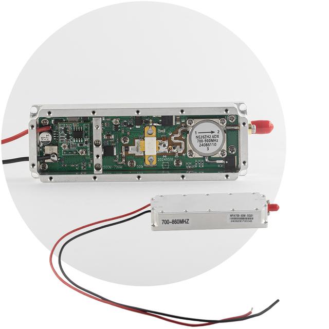 Модуль перешкод (jammer) 700-860 MHz, Gan 50W, 47 dBm, SMA