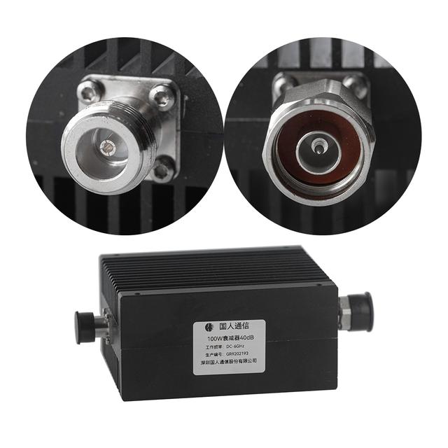 Атенюатор 0 - 6 GHz, 100w, 40 dB, in: N-Male; out: N-Female