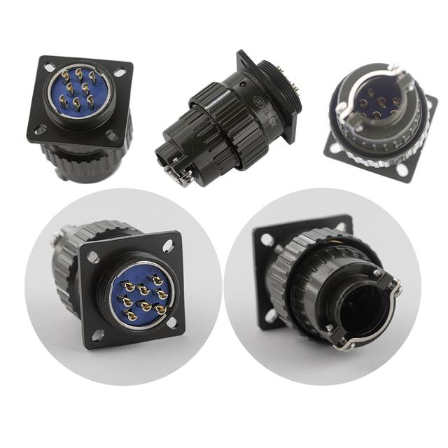 Силовий роз'єм Y28M-8TK/ZJ, 8 контактів