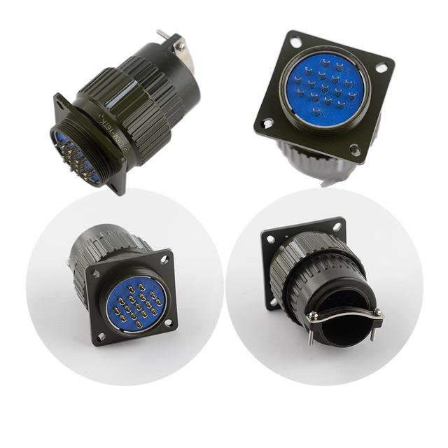 Силовий роз'єм Y36M-16TK/ZJ, 16 контактів