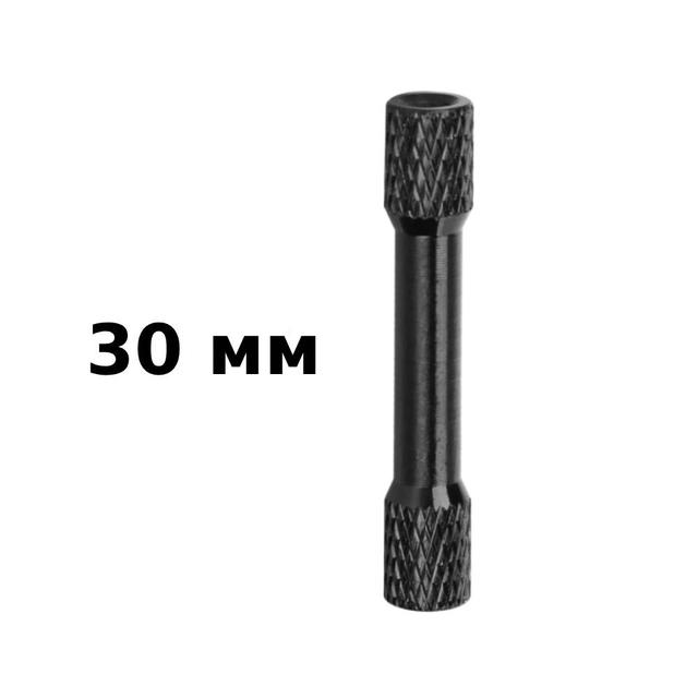 Алюмінієва стійка для FPV рам М3 30 мм (чорна) 1 шт