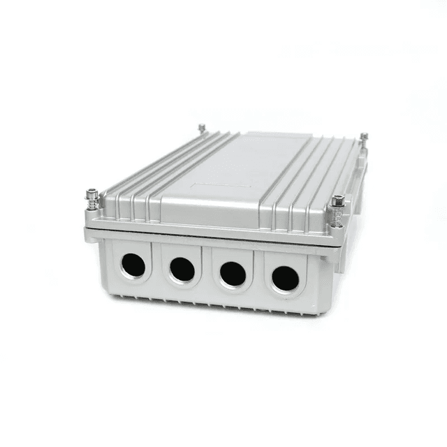 Корпус для РЕБ, алюмінієвий, IP65, внутрішній розмір 304 x 184 x 77 мм.