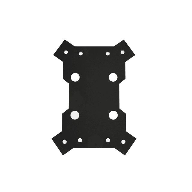 Нижня пластина для рами Navarti Hunter 10" (Склотекстоліт фарбований)