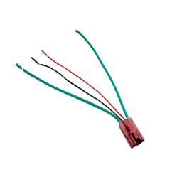 Конектор розʼєм для 16мм 15А антивандальної металевої кнопки з проводами