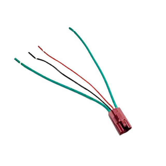 Конектор розʼєм для 16мм 15А антивандальної металевої кнопки з проводами