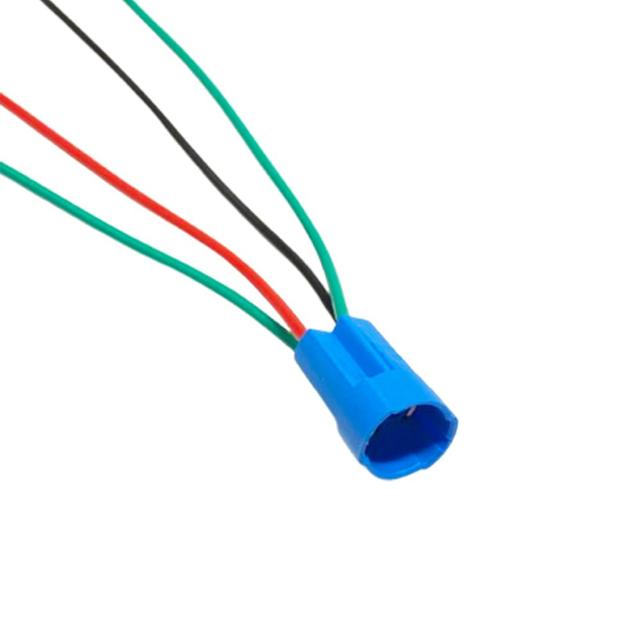 Конектор розʼєм для 12мм антивандальної металевої кнопки з проводами