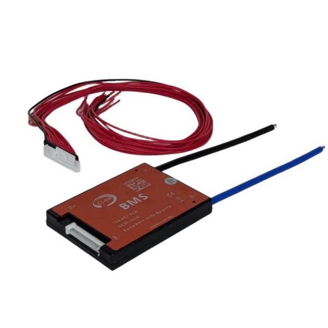 Плата BMS, Li-ion, 48V, 13S, 30A (50A Max), симетрична, з балансиром